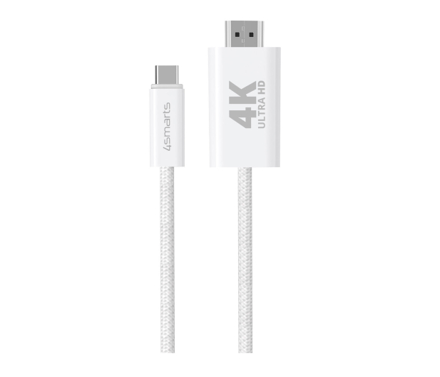 4smarts Kabel USB-C do HDMI 2m biały - 1535851 - zdjęcie 3